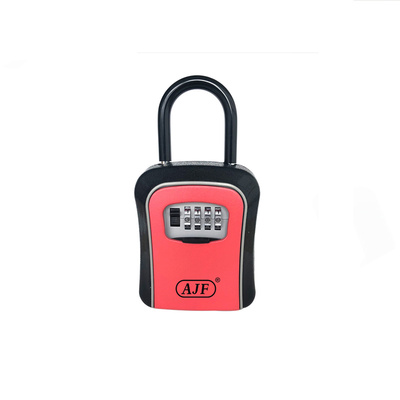 AJF 4 Digits Portable Key Safe Box With Shackle