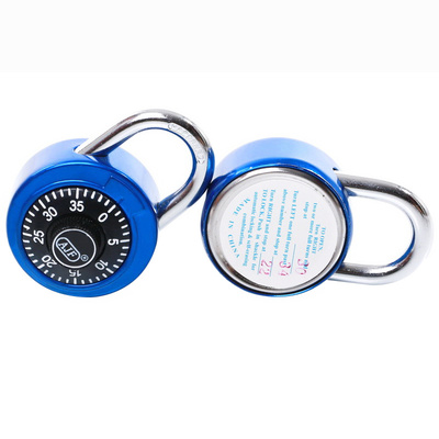 50mm Black Dial Round Combination Lock