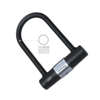 AJF Bicycle U Lock with 2 Keys and Weatherproof Shock Lock Set, Bike Tire Lock for Road Bike Mountai