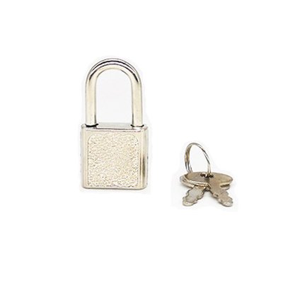 Silver Mini Diary Locks and Clasp