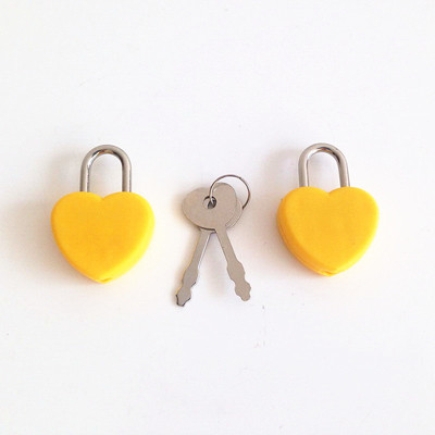 Plastic Heart Shaped Diary Lock