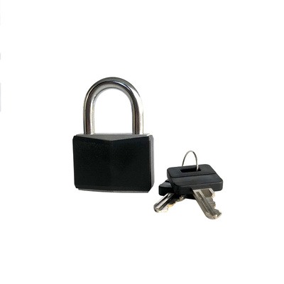 40mm Aluminum Padlock Black