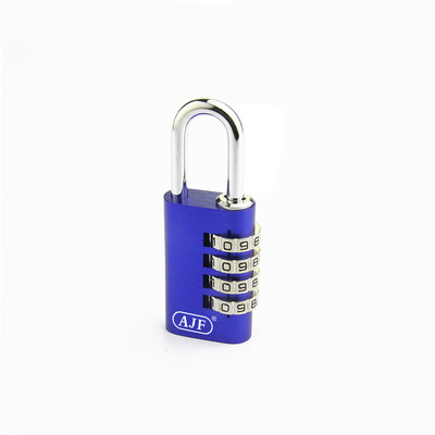 30mm 4 Digits Aluminum Combination Lock Blue