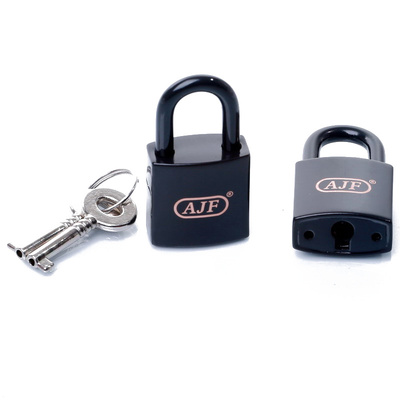 Black Small Square Key Lock