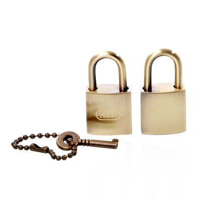 Antique Bronze Small Square Handbag Love Locks