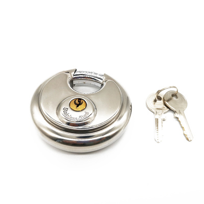 80mm Stainless Steel Discus Padlock