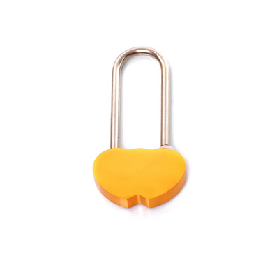 Keyless Double Heart Love Lock