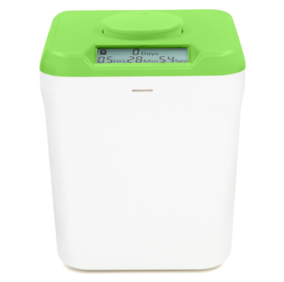 AJF Time Locking Container (Medium), Timed Lock Box for Cell Phones, Snacks, and other unwanted temp