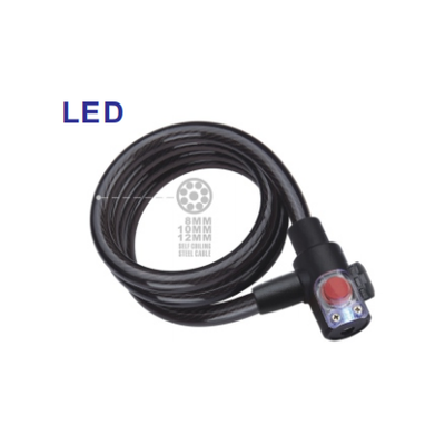 AJF 4 digitalsteel bicycle bike steel cable chain wire lock bike